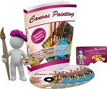 Canvas Painting Minisite Design